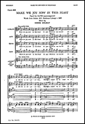 Make We Joy Now in This Feast SATB choral sheet music cover